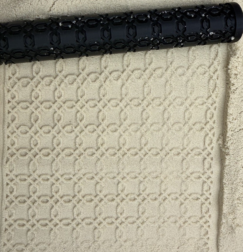 Geometric Pattern Texture Roller No. 5