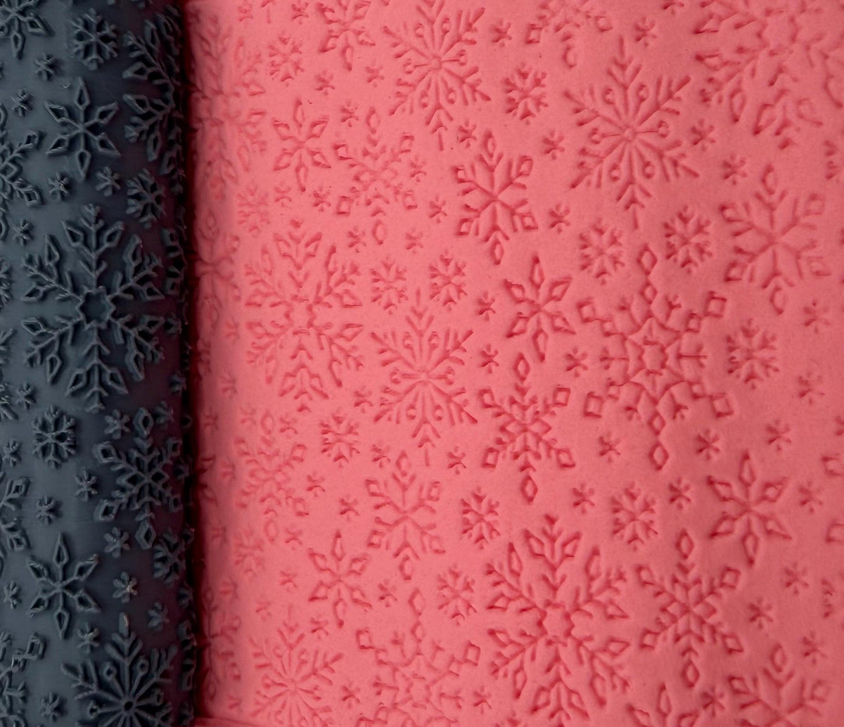 Snowflake Deboss Texture Roller No. 33A