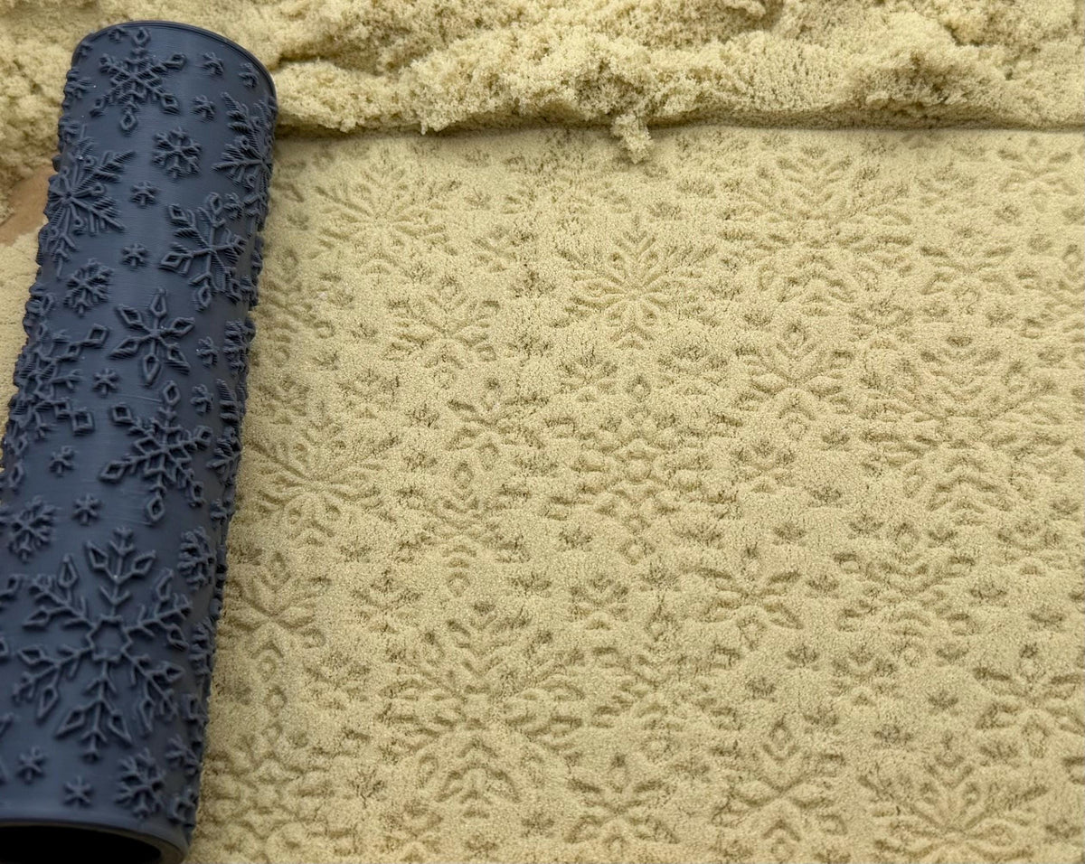Snowflake Deboss Texture Roller No. 33A
