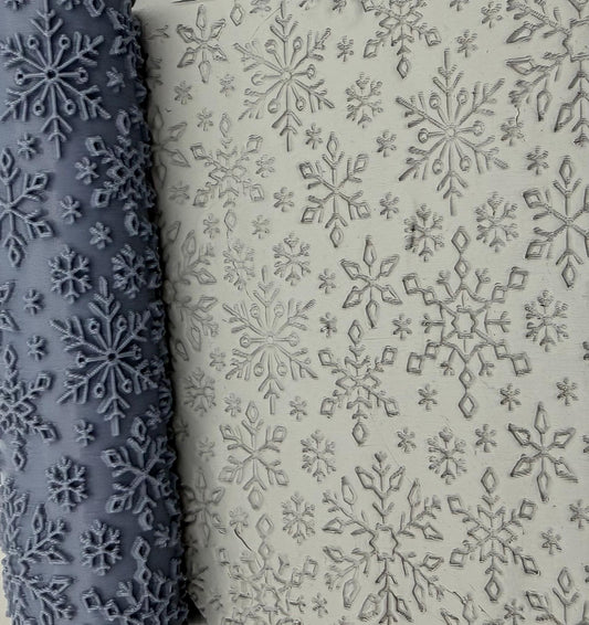 Snowflake Deboss Texture Roller No. 33A