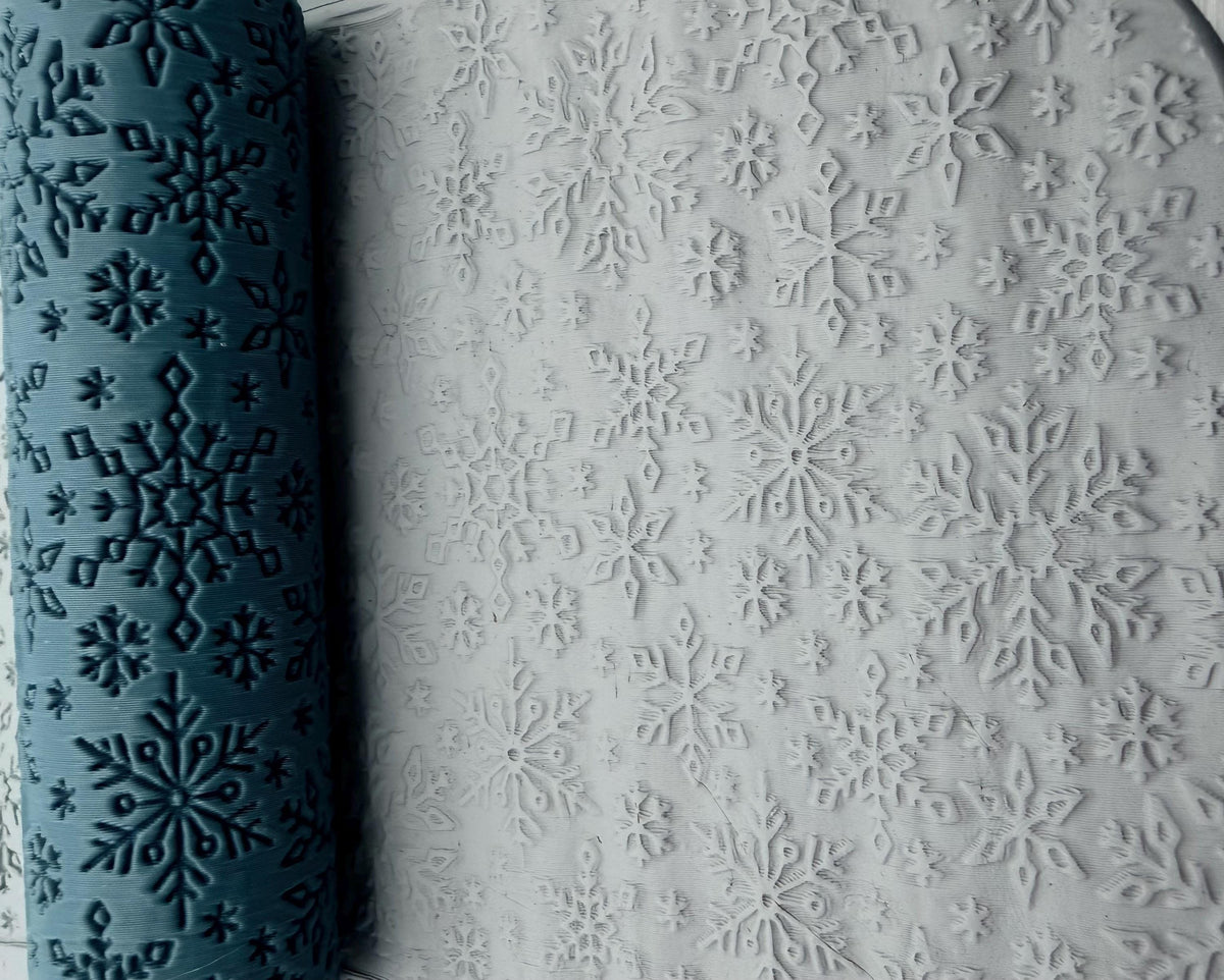 Snowflake Emboss Texture Roller No. 33B
