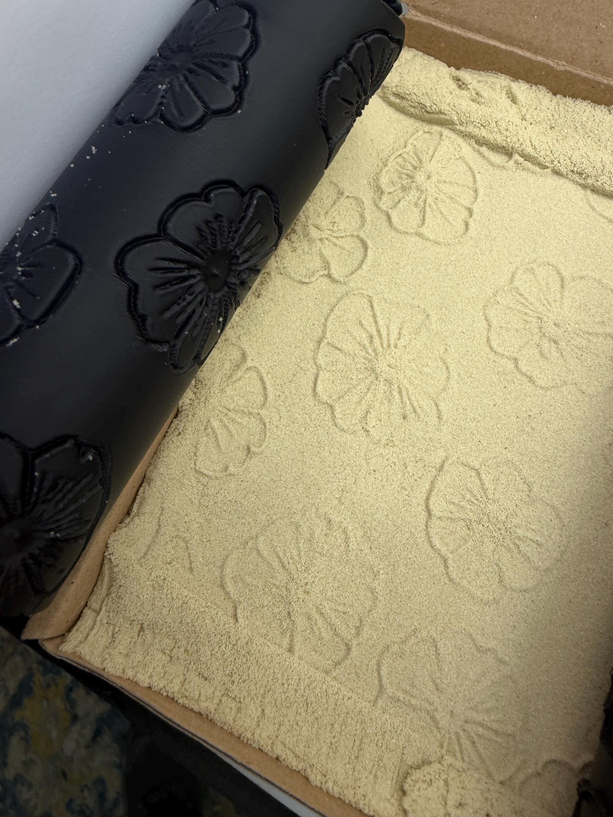 Flower Emboss Texture Roller No. 1B