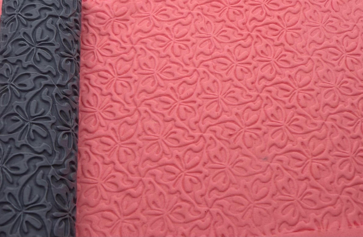 Floral Vine Deboss Texture Roller No. 37