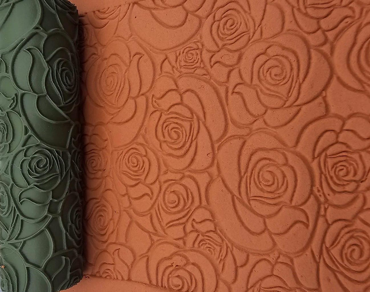 Rose Deboss Texture Roller No. 42A