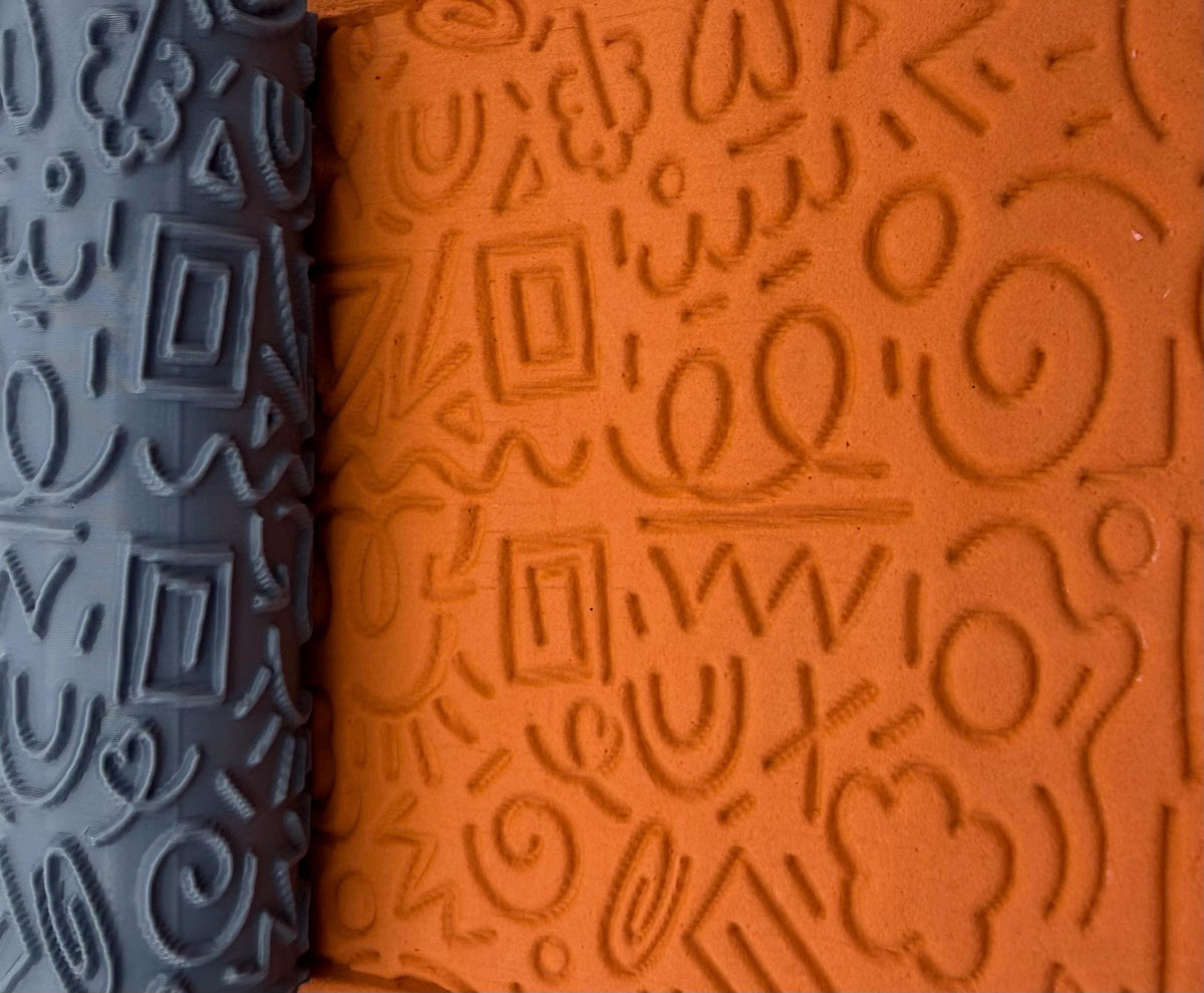Doodles Deboss Texture Roller No. 48A