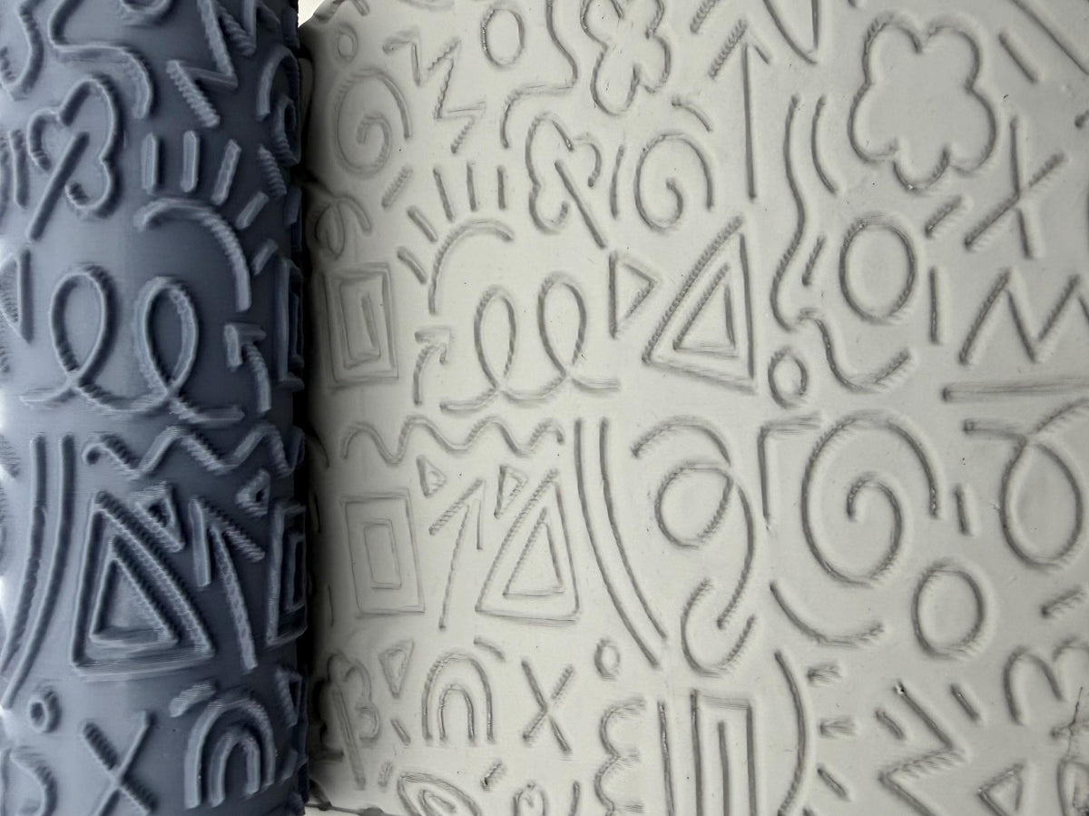 Doodles Deboss Texture Roller No. 48A