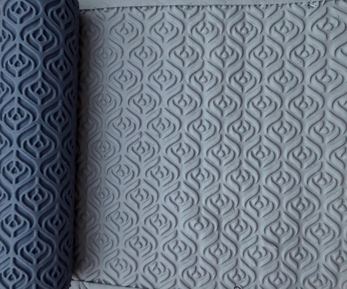 Geometric Pattern Deboss Texture Roller No. 50