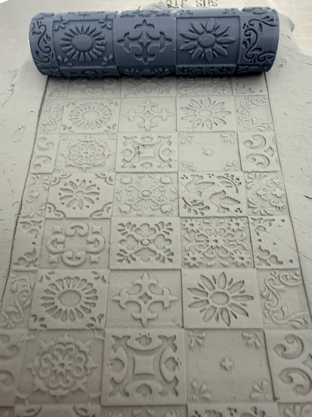 Decorative Tile Texture Roller No. 3