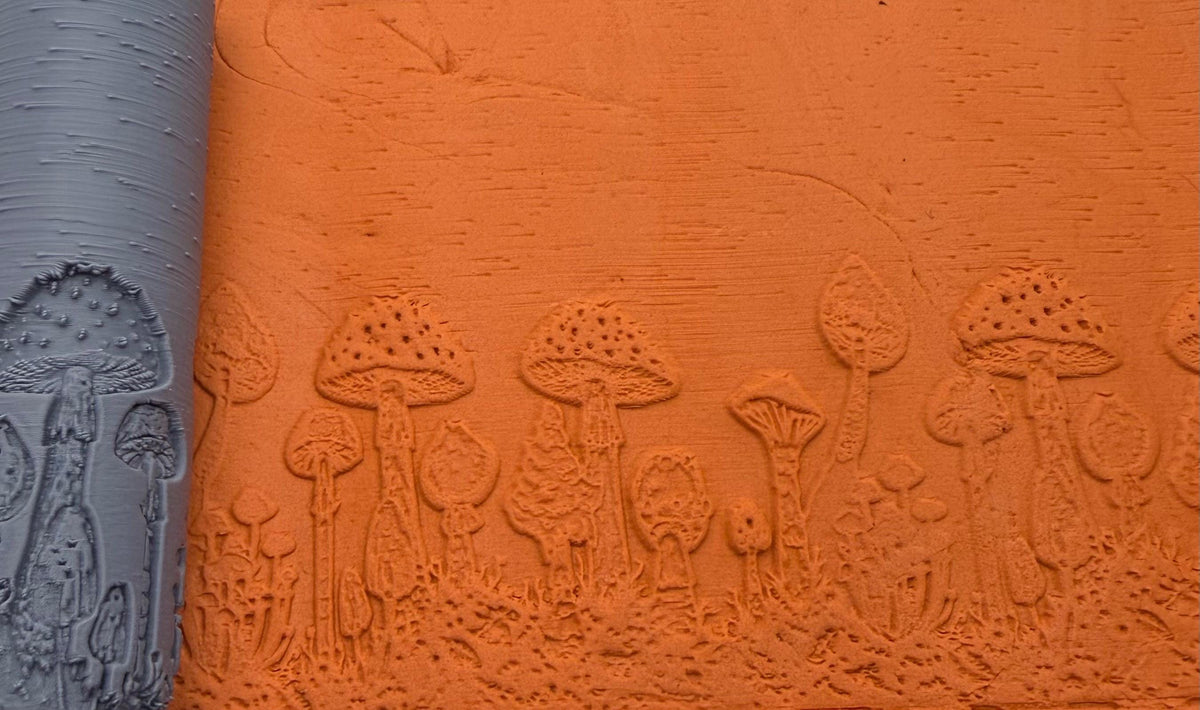 Mushroom Forest Emboss Texture Roller No. 35B