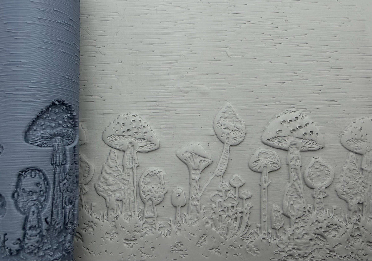 Mushroom Forest Emboss Texture Roller No. 35B
