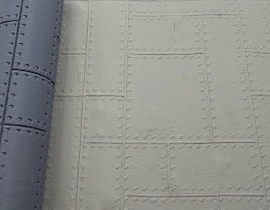 Riveted Metal Panels Emboss Texture Roller No. 38B