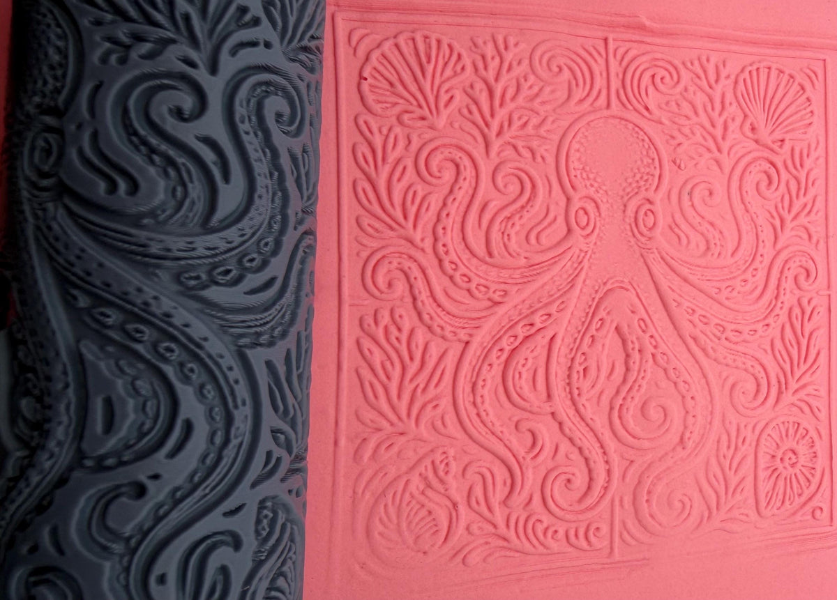 Octopus Ocean Texture Roller No. 55