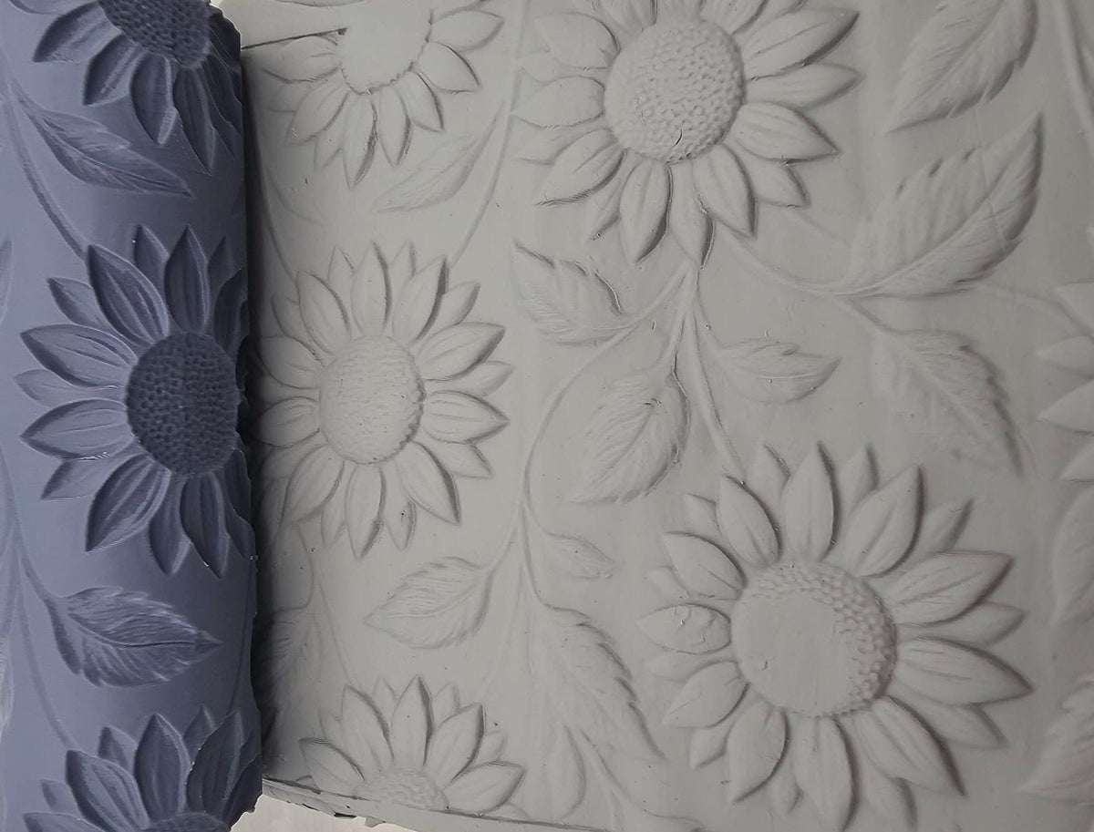 Sunflower Emboss Texture Roller No. 39
