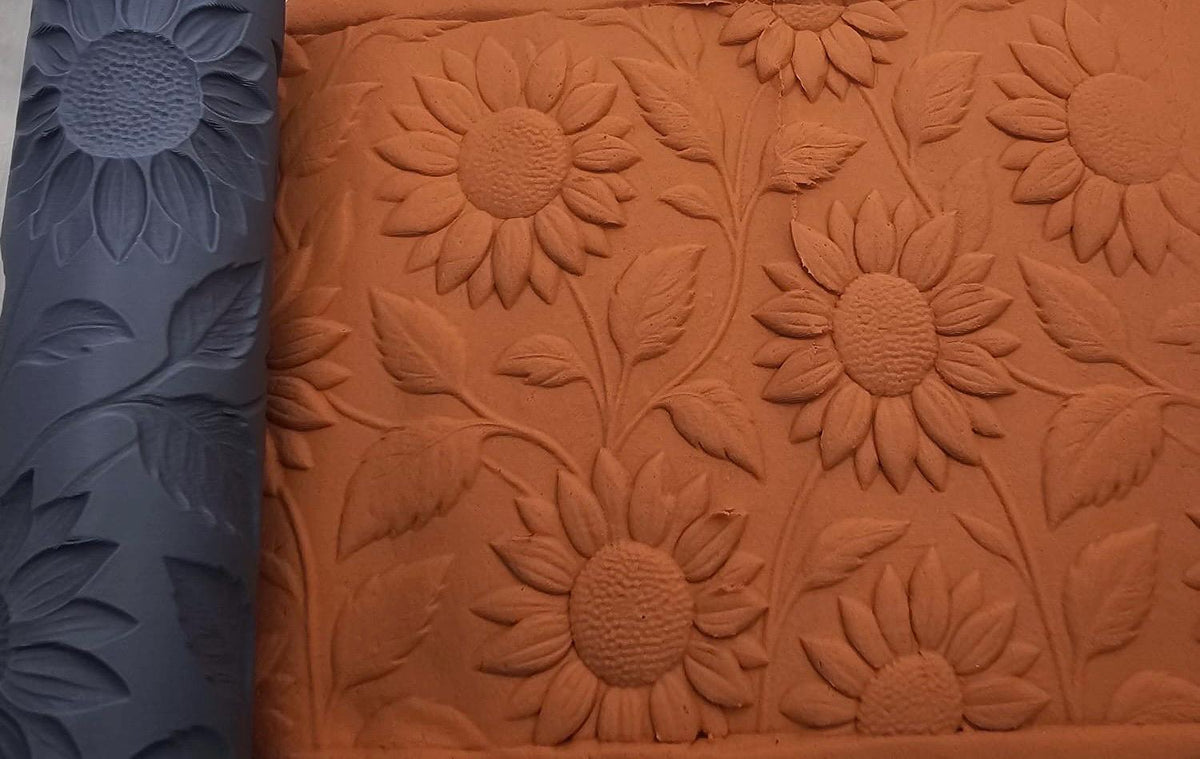 Sunflower Emboss Texture Roller No. 39