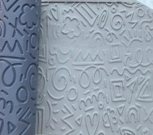 Doodles Emboss Texture Roller No. 48B