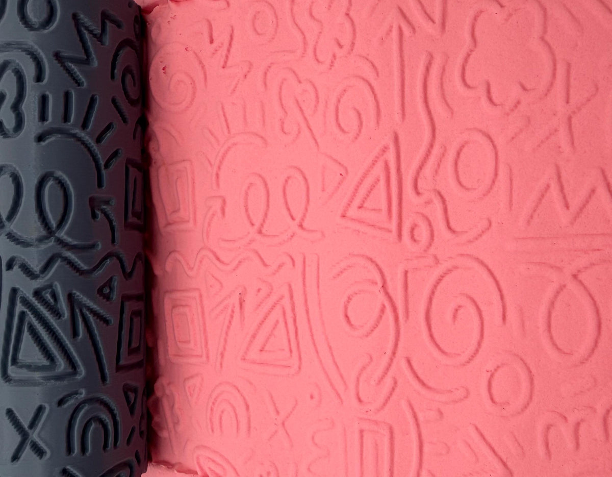 Doodles Emboss Texture Roller No. 48B