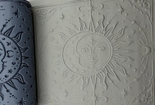 Celestial Sun & Moon Texture Roller No. 60