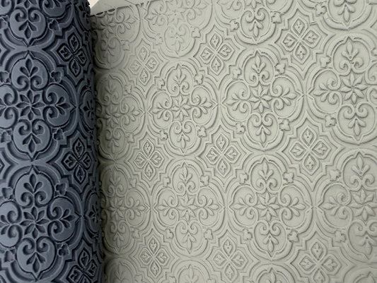 Ornamental Damask Texture Roller No. 59