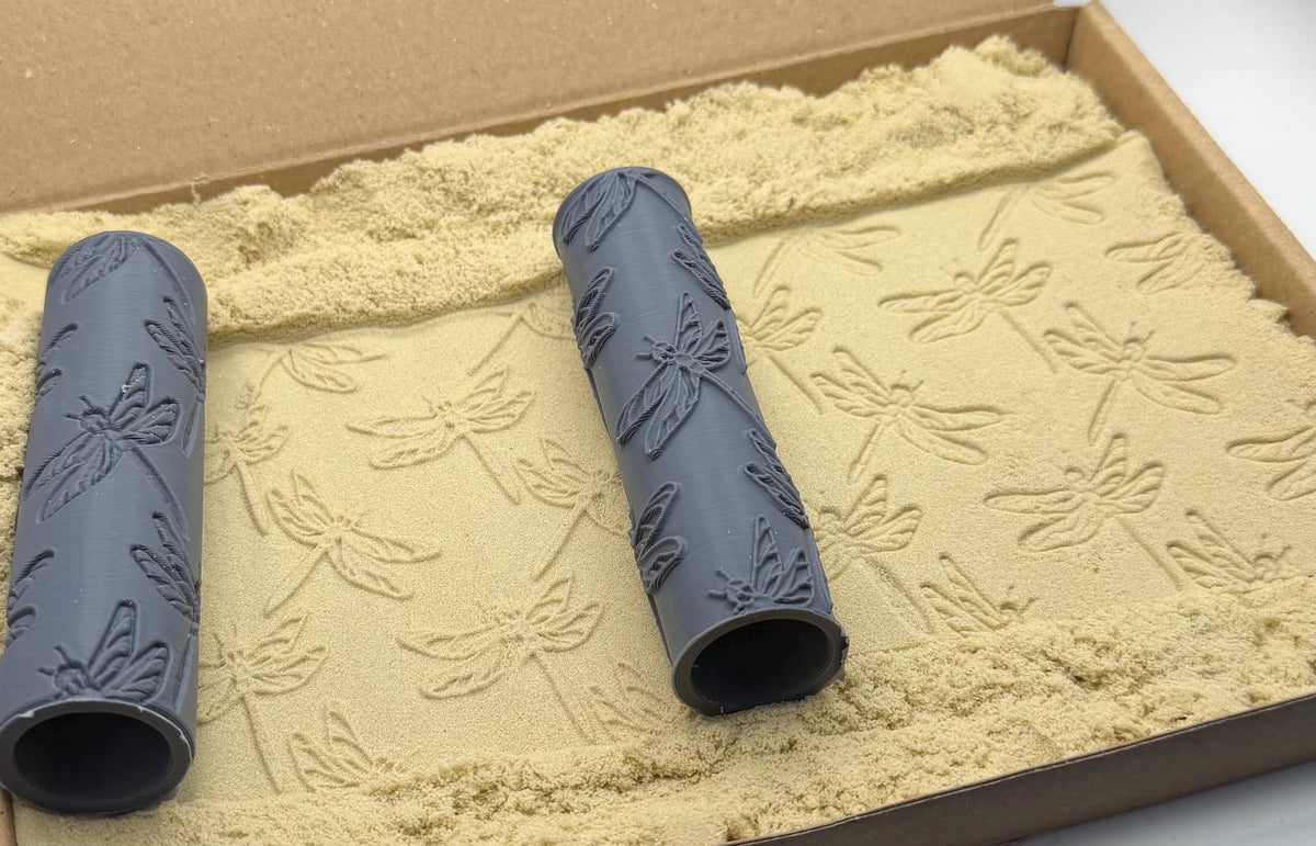 Dragonfly Emboss Texture Roller No. 7B