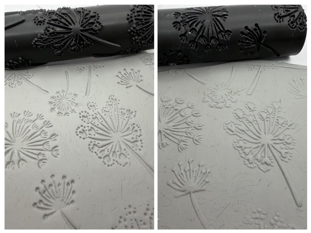 Dandelion Emboss Texture Roller No. 14B