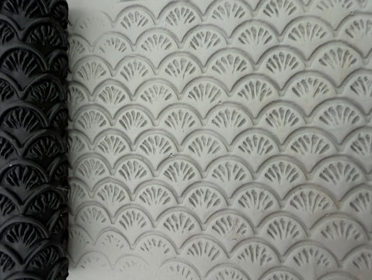 Mermaid Scales Deboss Texture Roller No. 66A