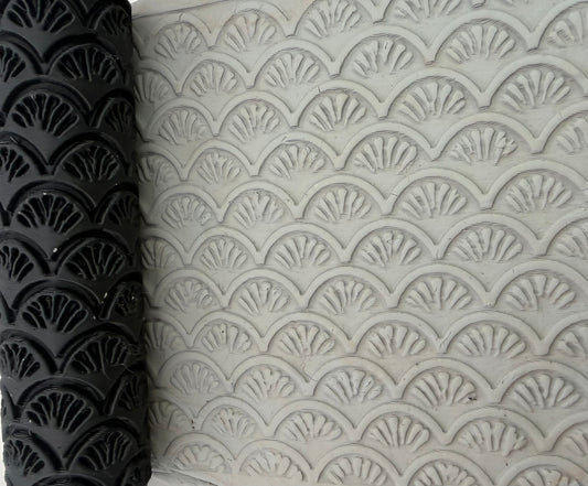 Mermaid Scales Emboss Texture Roller No. 66B