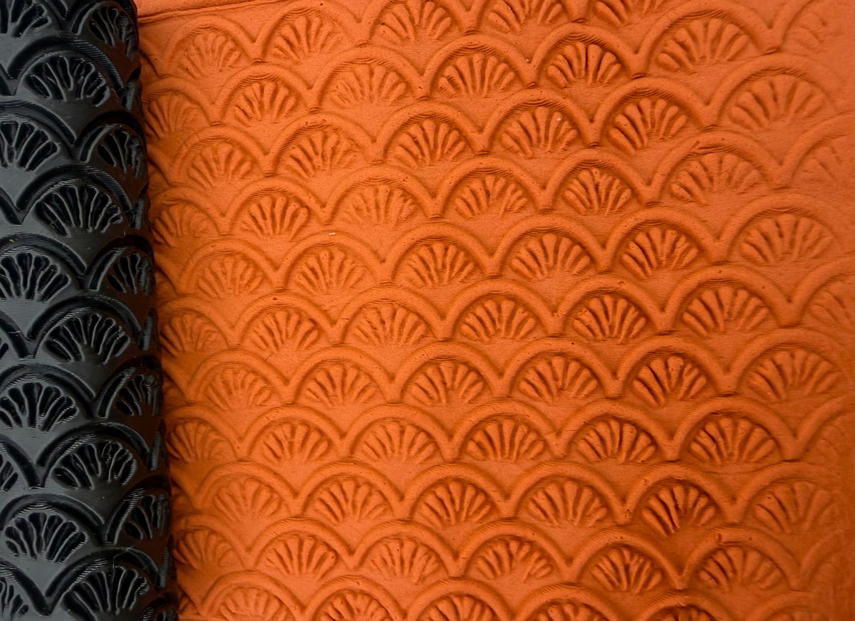 Mermaid Scales Emboss Texture Roller No. 66B