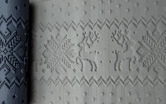 Nordic Reindeer Texture Roller No. 83A