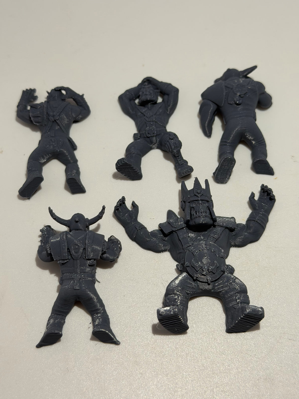 Orc Casualties Set of 5 - fallen orc battlefield scatter