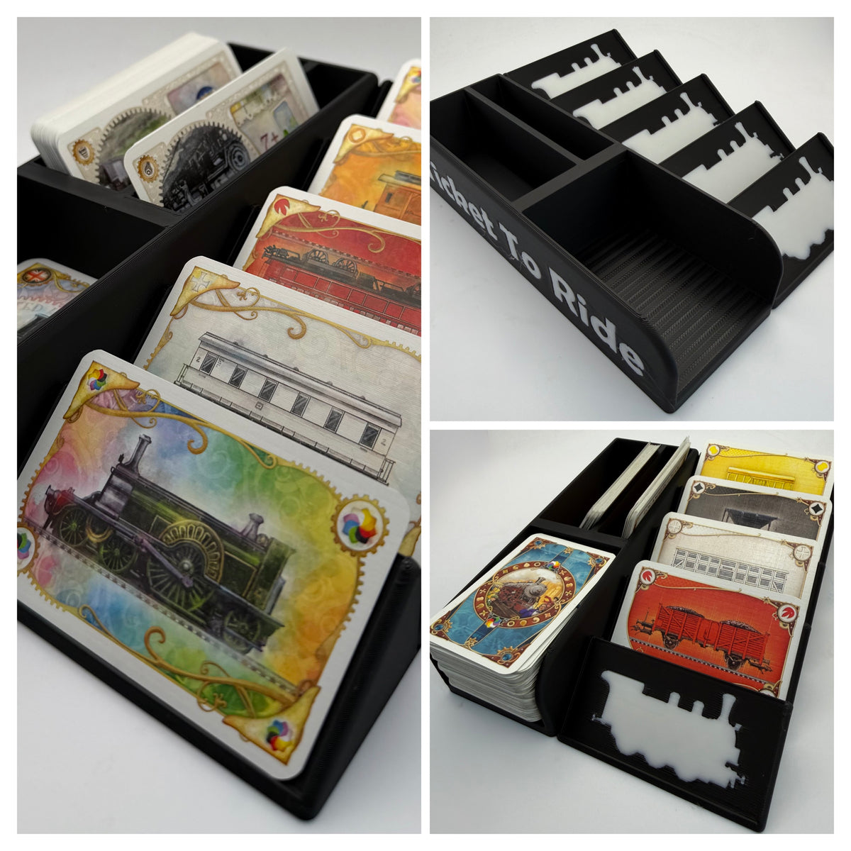 Black & White 2 Colour card organiser