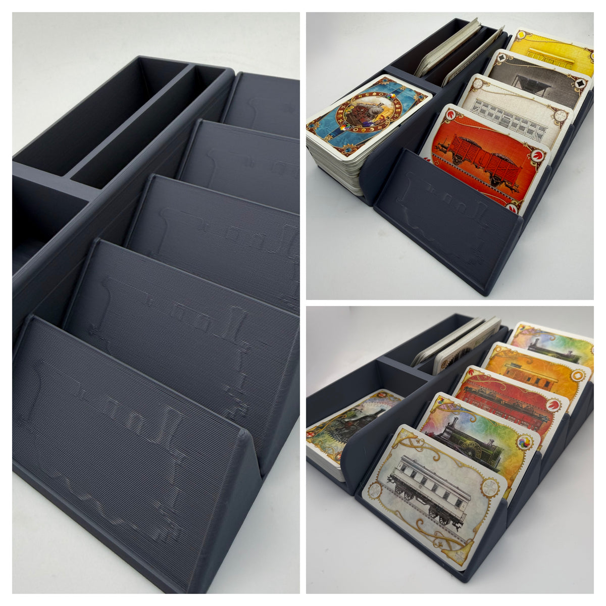 Grey 1 Colour card organiser