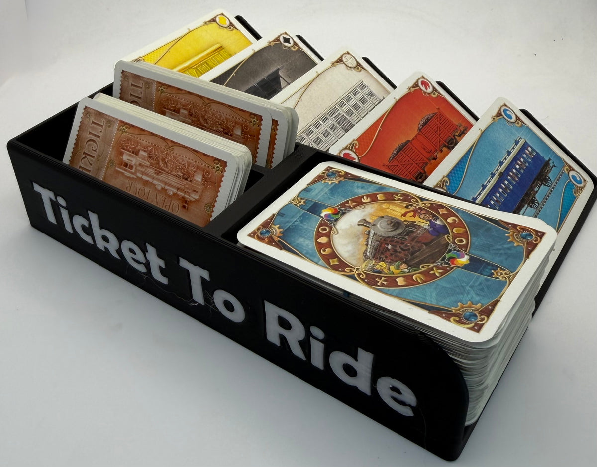Black & White card organiser
