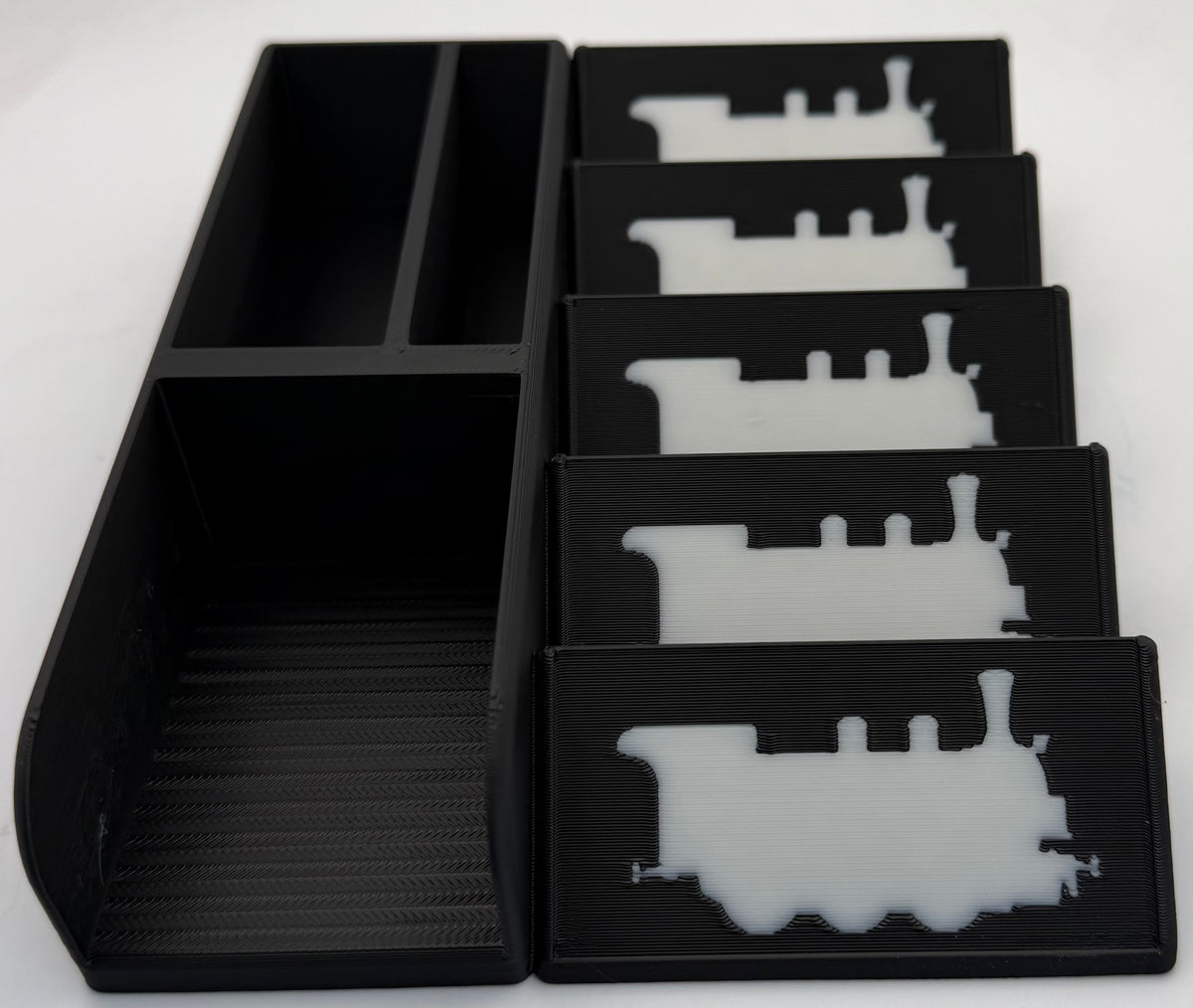 Black & White 2 Colour card organiser