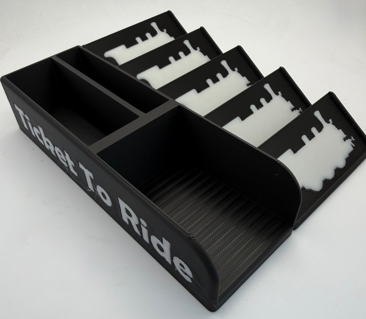 Black & White 2 Colour card organiser