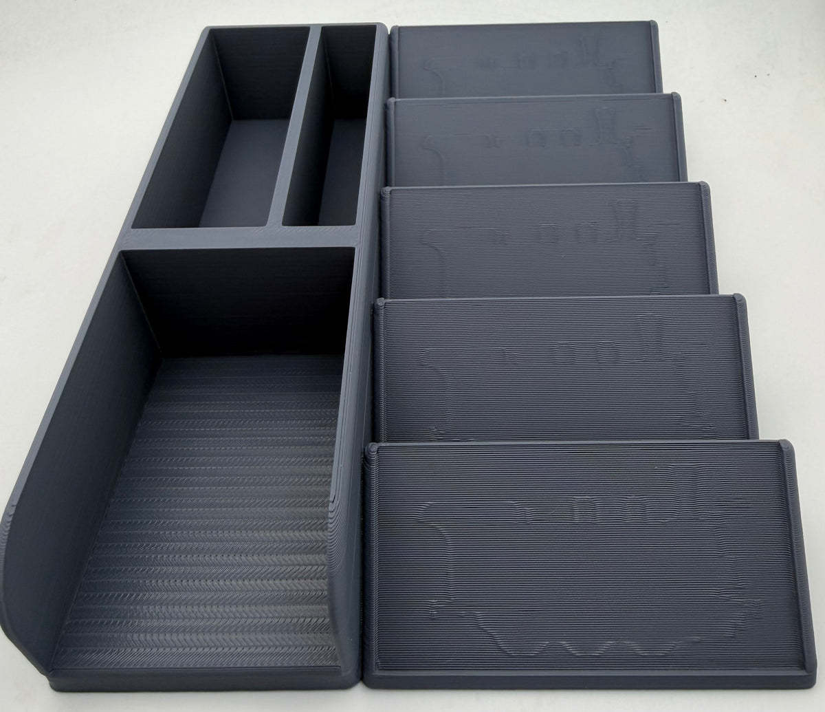 Grey 1 Colour card organiser