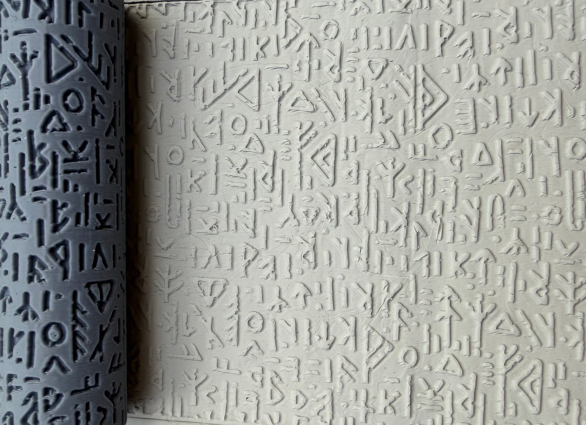 Runes Texture Roller No. 85B
