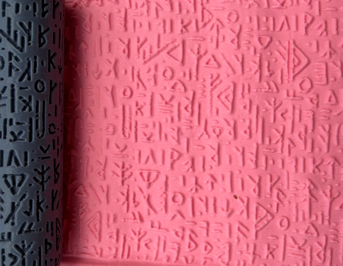 Runes Texture Roller No. 85B