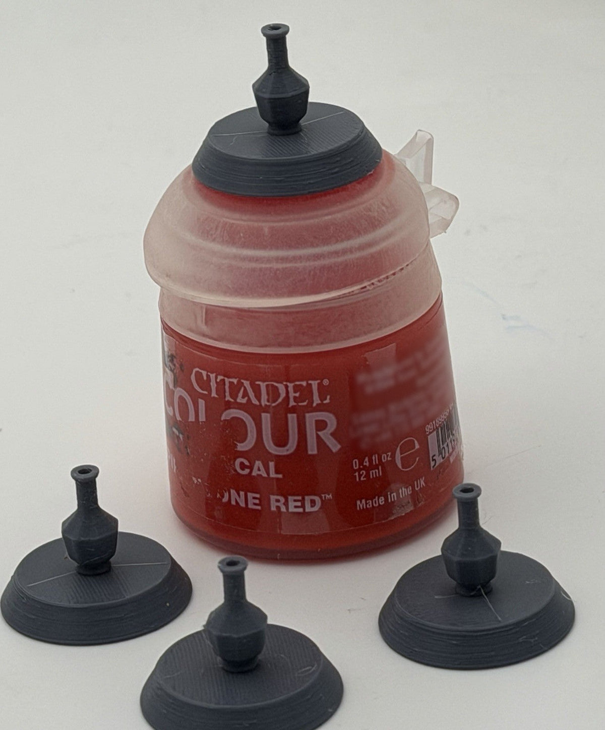 Apothecary Bottle Paint Pot Cap Swatches