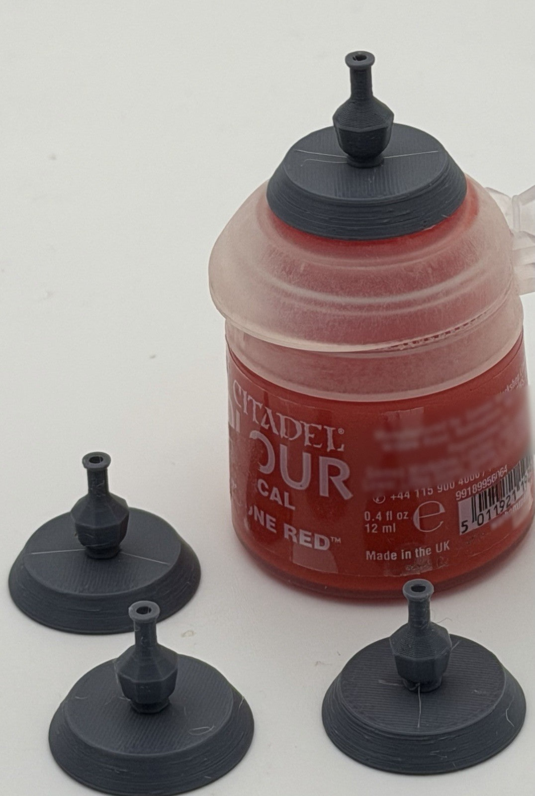 Apothecary Bottle Paint Pot Cap Swatches