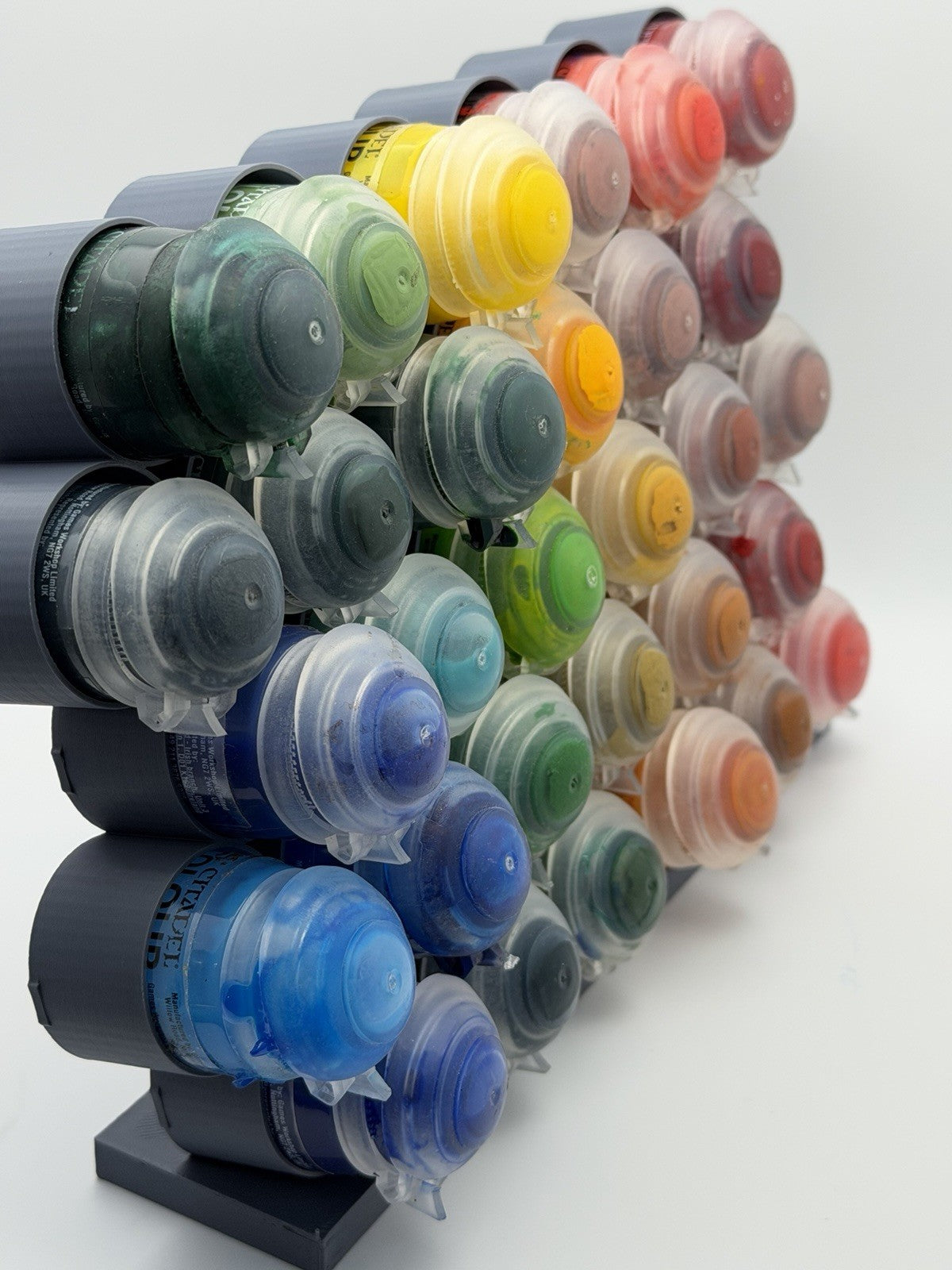 Universal Freestanding Paint Rack - Expandable, for Paint Pots & Dropper Bottles