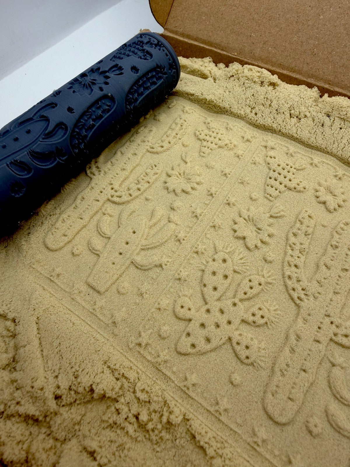 Cactus Desert Emboss & Deboss Texture Roller Pair No. 6