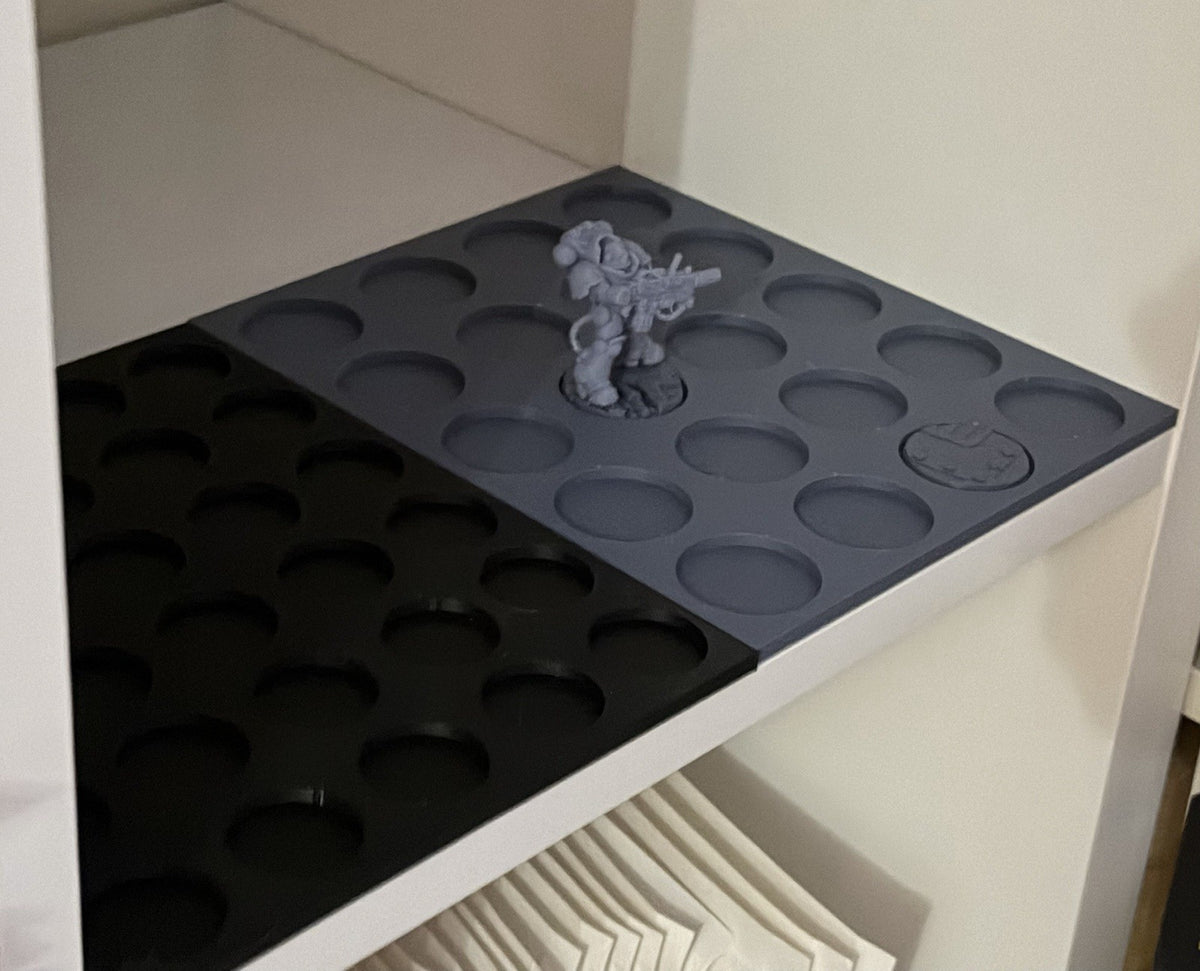 Custom Miniature Display Tray Choose Dimensions & Base Size Storage Organiser