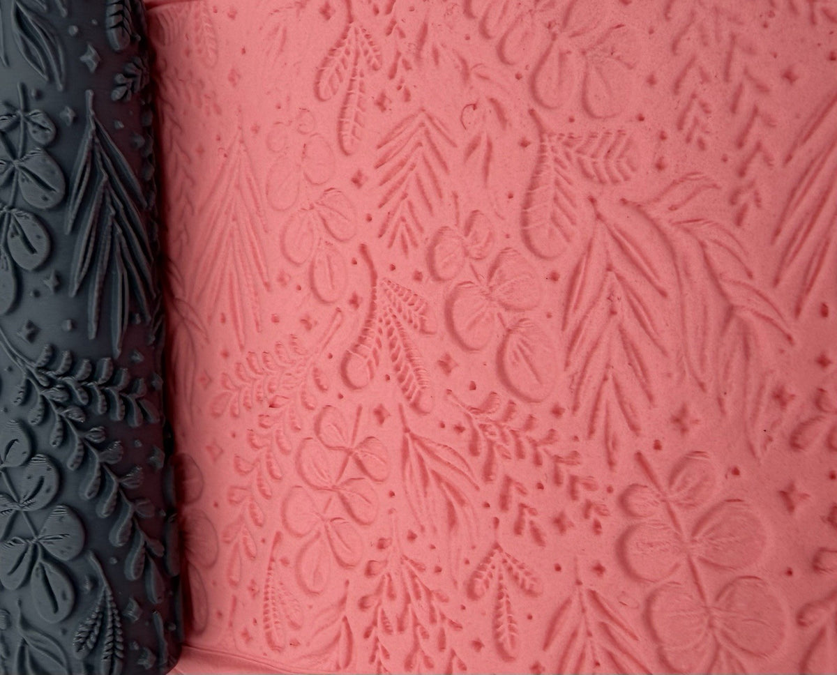 Botanical Garden Deboss Texture Roller No. 45A