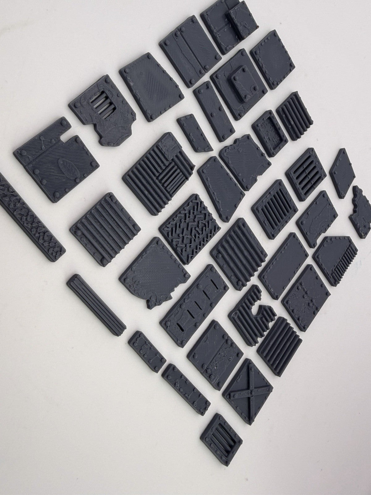 Industrial Scrap Metal Greeble Panels