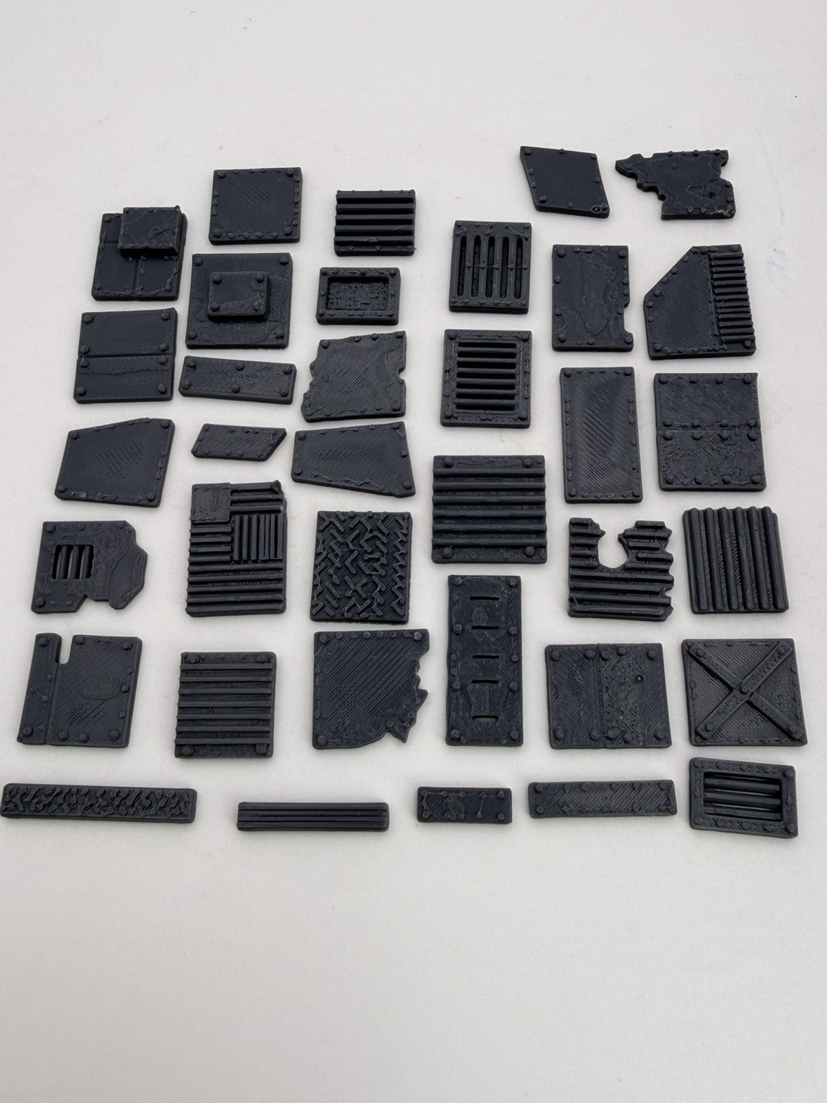 Industrial Scrap Metal Greeble Panels