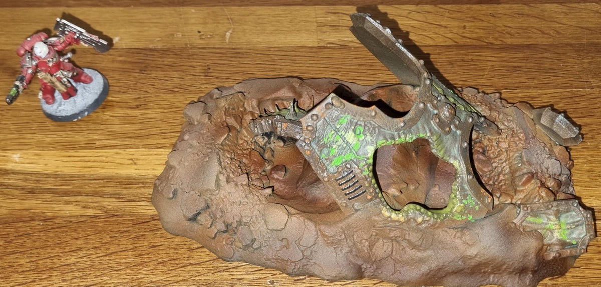 Corrupt Colossus Leg Armour Wreckage Terrain