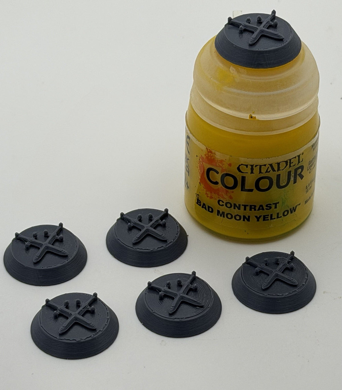 Crossed Swords Paint Pot Swatches Compatible with Citadel Paints