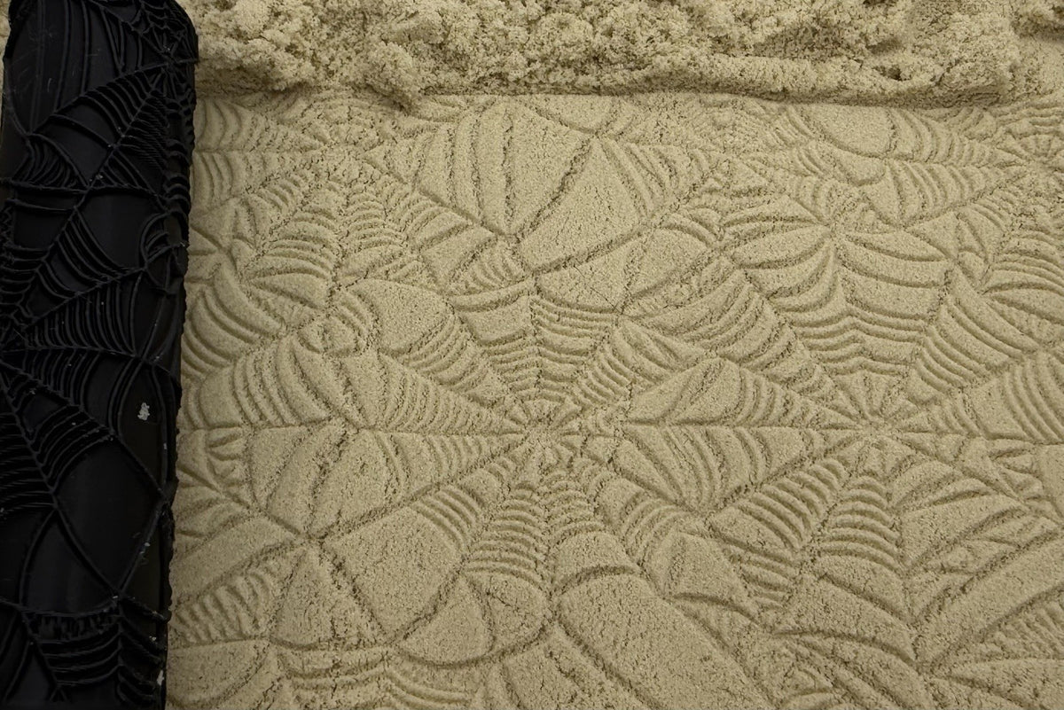 Spider Web Emboss & Deboss Texture Roller Pair No. 29