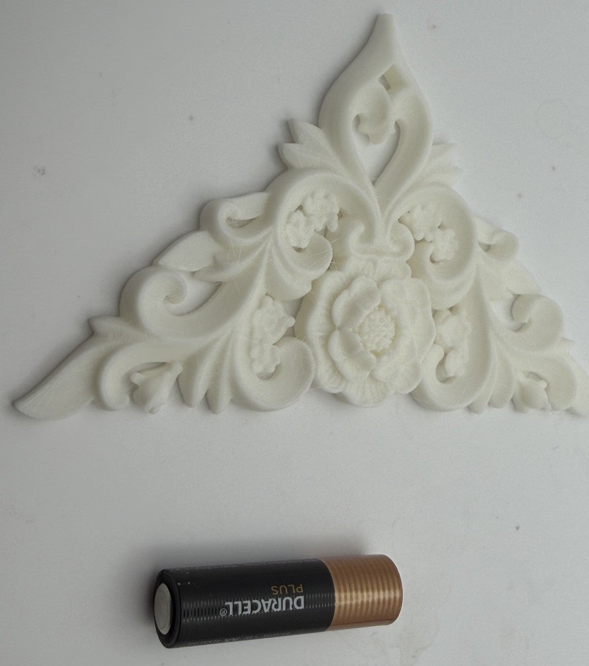 Style 2 Pair Ornate Floral Corner Frieze Appliques Victorian Furniture Decor
