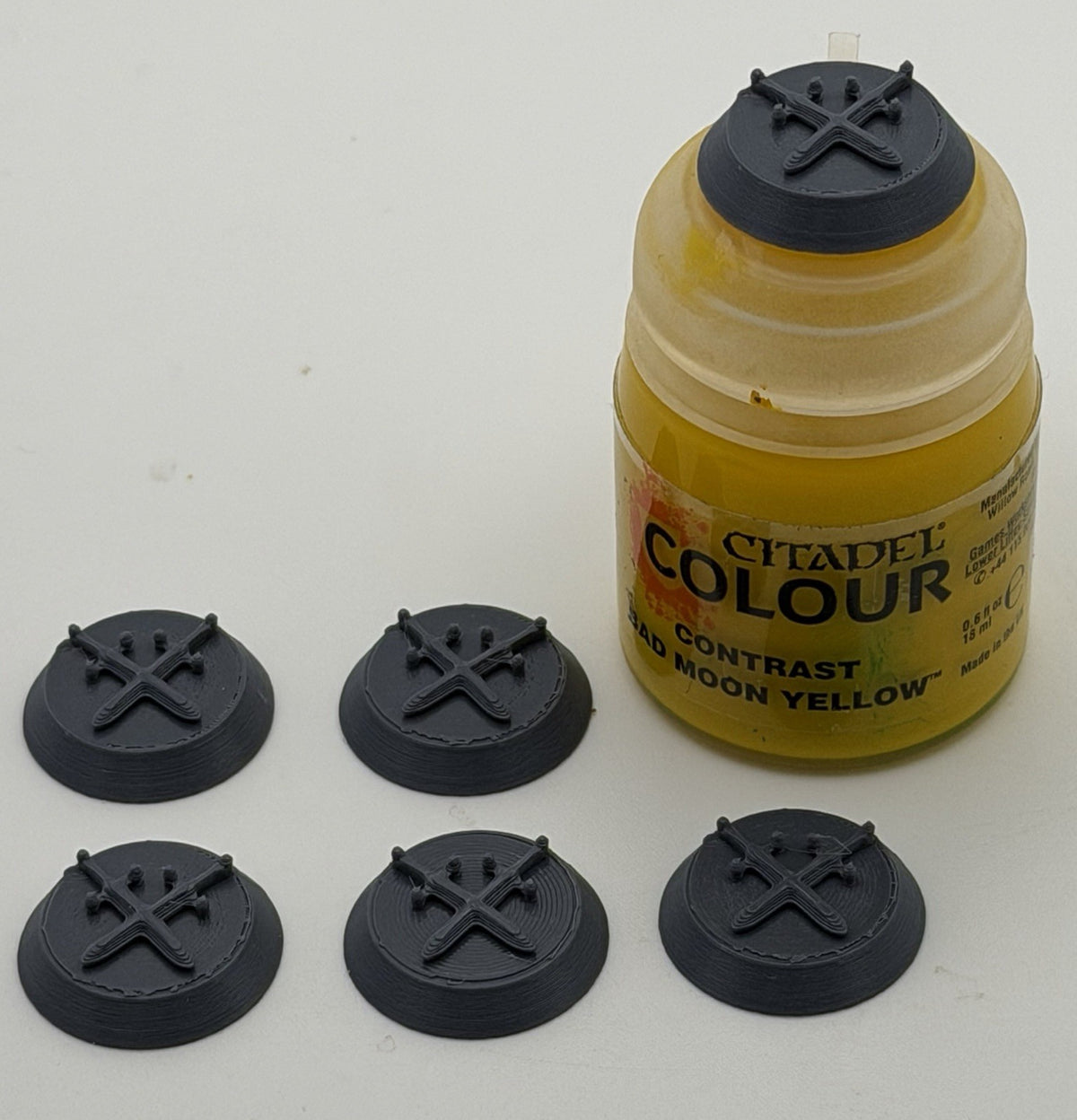 Crossed Swords Paint Pot Swatches Compatible with Citadel Paints